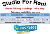 Studio flat Available in Salmiya Block 9